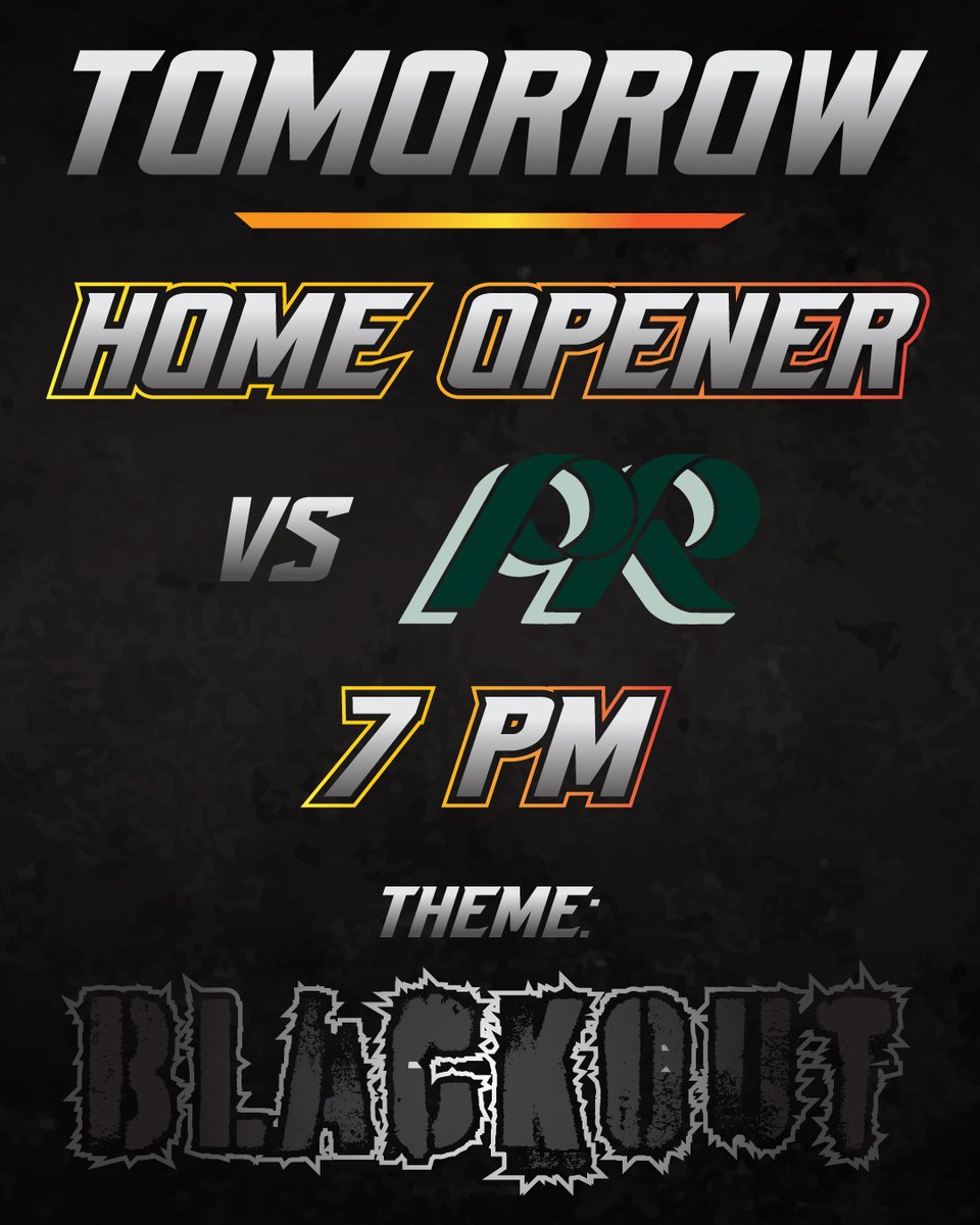 ‼️ TOMORROW ‼️
Newman Stadium @ 7 PM... 
📢 BLACKOUT 📢
PACK THE JUNGLE

#ANewEra #WelcomeToTheJungle #T4L