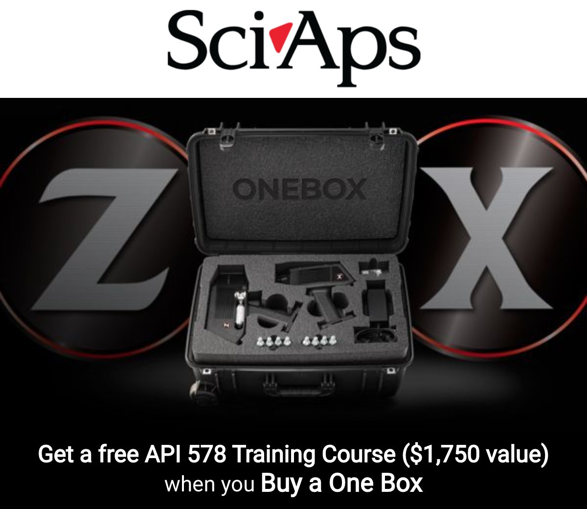 SciAps_Inc's tweet image. Have we got a deal for you! Buy the #OneBox, get the #API578 training for free! Get the training and experience with the #analyzers the experts use. See the difference #SciAps can make. myemail.constantcontact.com/Free-API-578-T… #Handheld #carbon #XRF #LIBS #NDT #PMI #pipeline #aluminum  #analysis
