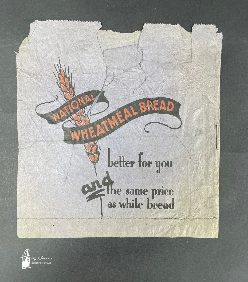 241/365: The National Wheatmeal Loaf was introduced by the Federation of Bakers to Britain in 1942. Its ingredients were a response to WWII rations, using wholemeal flour with added calcium and vitamins instead of white flour and sugar.