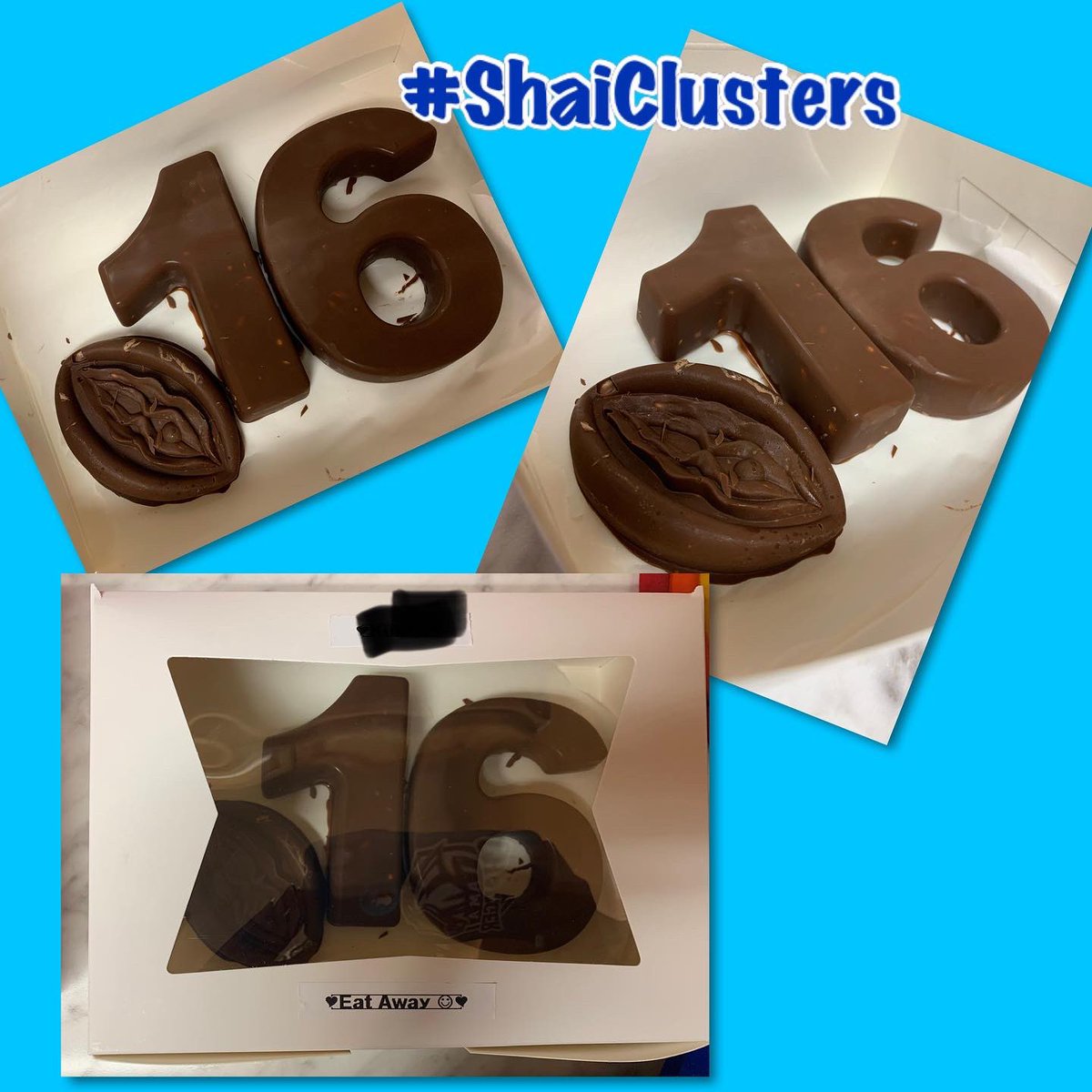 ShaiClusters's tweet photo. #Penises  #Vaginas #NutLovers #Candy #NumberCandy #CandyLovers #LGBTQ  #ChocolateLovers #NutLovers #ShaiClusters #MadeWithLove💙 
Facebook &amp; Twitter: @ShaiClusters
Instagram: @Shai_Clusters 
Email: ShaiClusters@gmail.com https://t.co/7hFTLU5sim