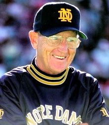 “God doesn't care who wins a football game. But His Mother does.” -Lou Holtz @NDFootball #GoIrish ☘️ #BeatBuckeyes 💪🏼