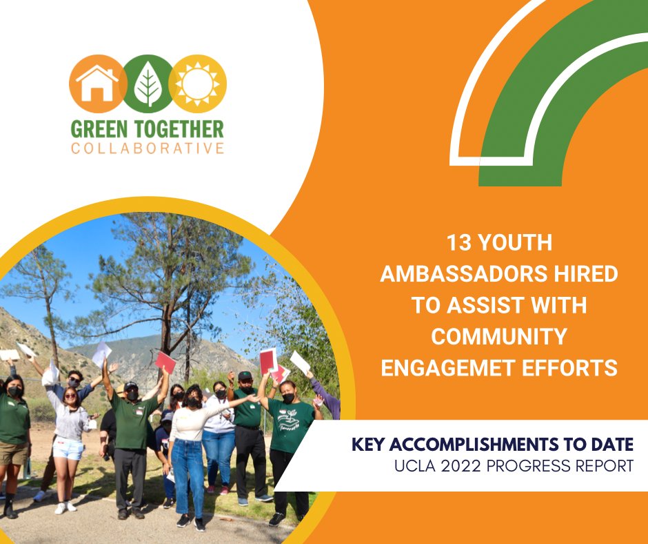 GTC has hired 13 youth ambassadors to assist with community engagement efforts like our Clean Air Ambassador program! 

Learn how #TCCTransforms communities &amp; fights #ClimateChange: Link in Bio.