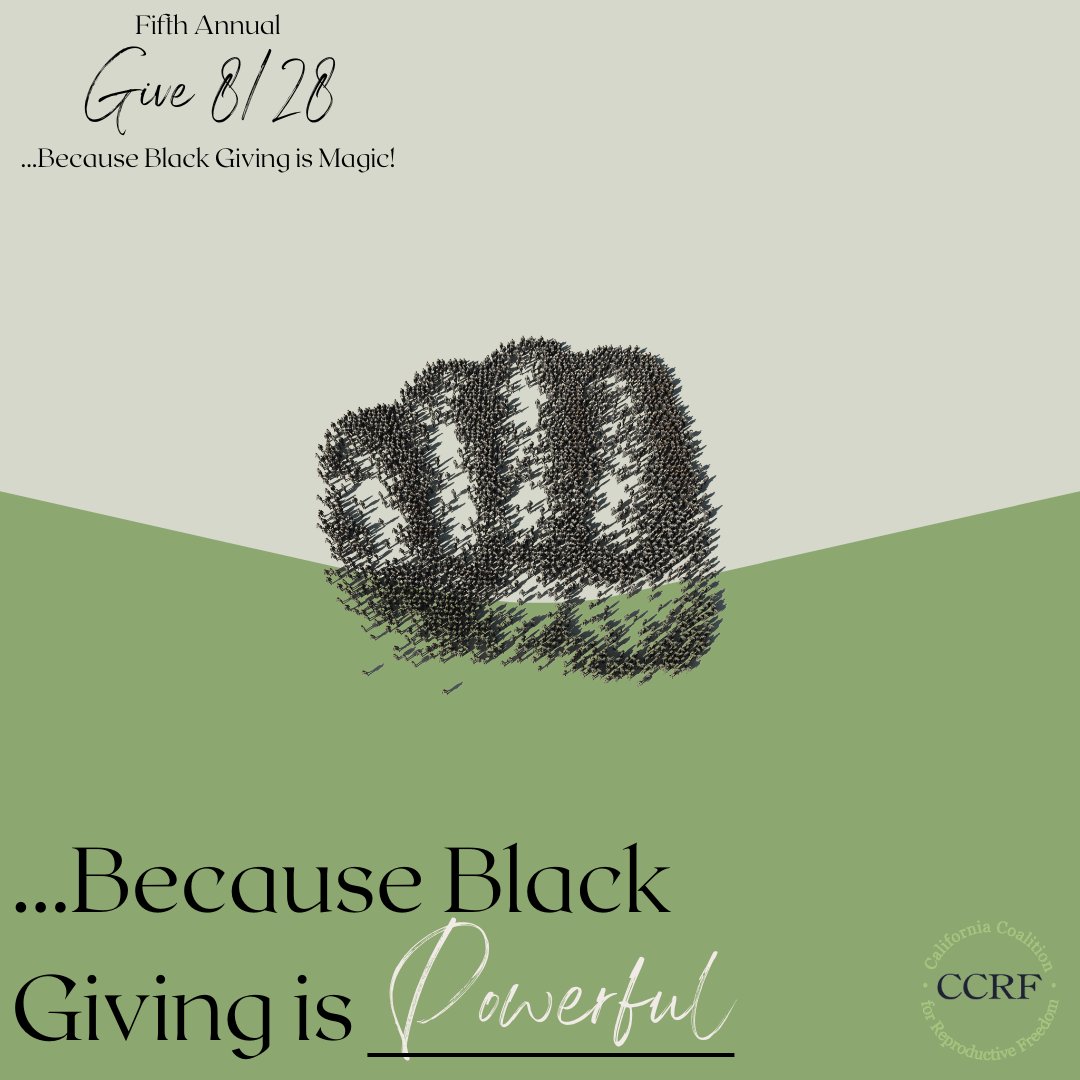 We have just a few hours left in #Give828 2022 to reach our goal of $1,000. NOW is the time to take action and donate to our cause. After you donate, share this post with your following and show your support for CCRF. Visit tinyurl.com/CCRFGive828 to donate by 8 PM tonight!