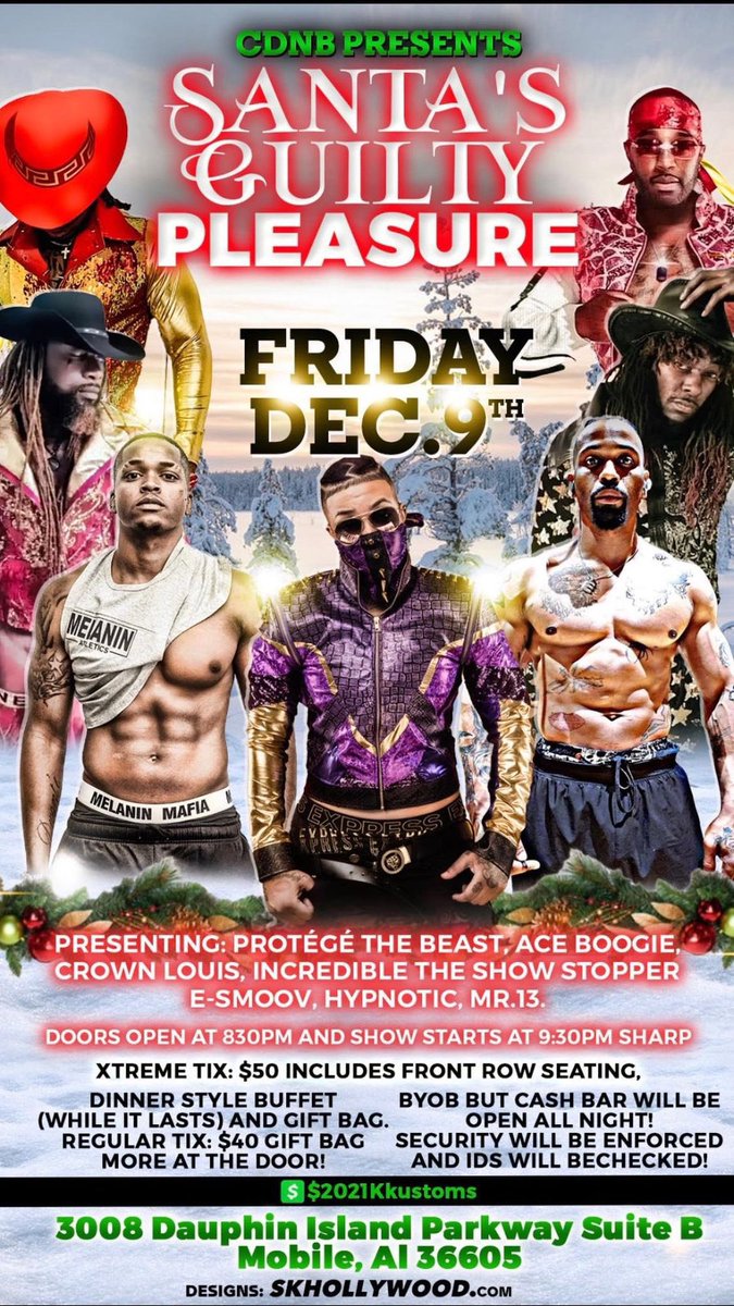 DimpzNeci's tweet photo. #Xmas 
#TicketsOnSale
#Alabama
#hypnotic
#entertainment
#dirty30 
https://t.co/3g7CtNS8It https://t.co/pUgCMrxMBY