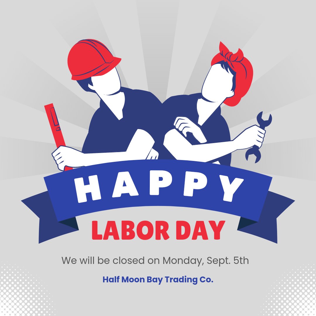 We will be closed on Monday the 5th for #LaborDay, we hope you all have a great #holidayweekend!