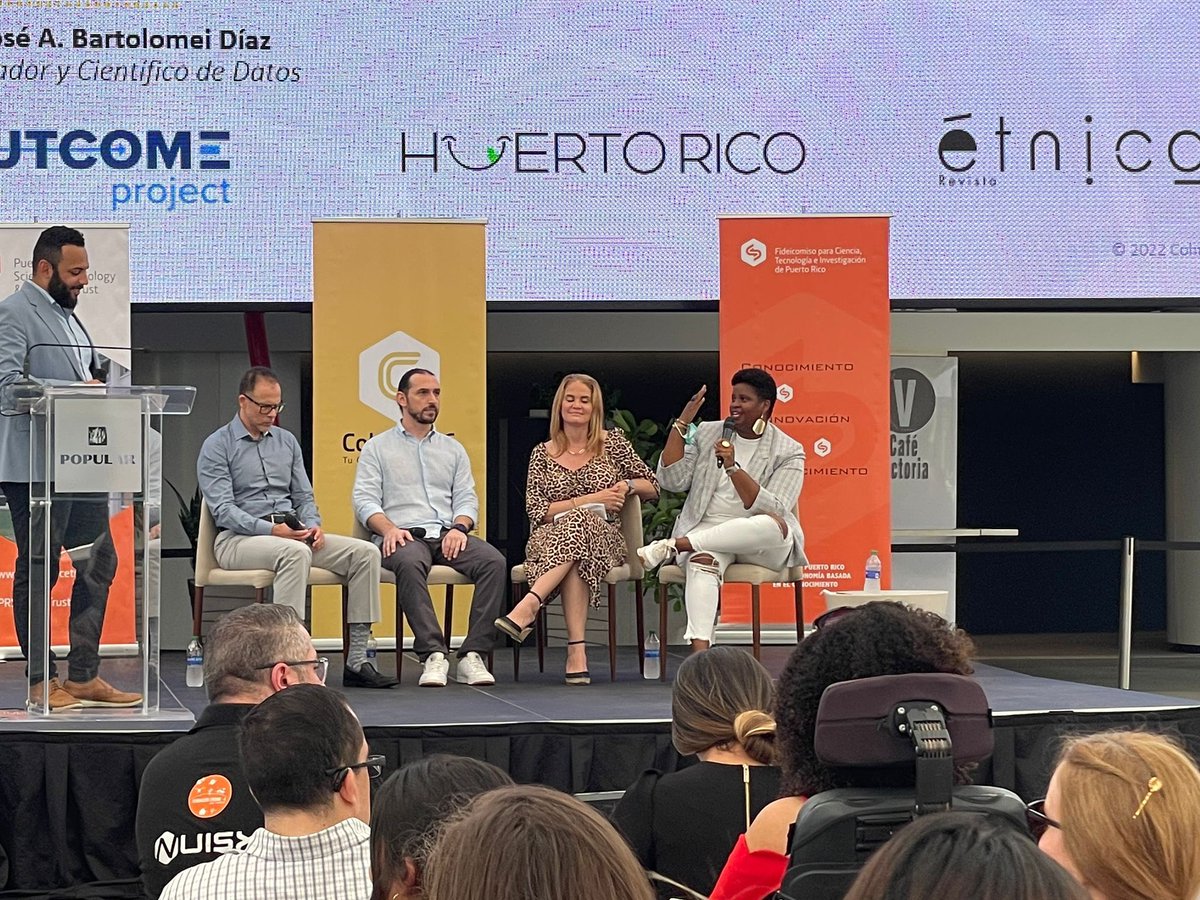 huertorico's tweet photo. Gracias a @Colmena_66 y el @prsciencetrust1 por la invitación a participar del panel de hoy. Fue un honor aportar a la conversación sobre los retos y oportunidades que enfrentamos las empresas emergentes en Puerto Rico. https://t.co/ZslwoJFvDs