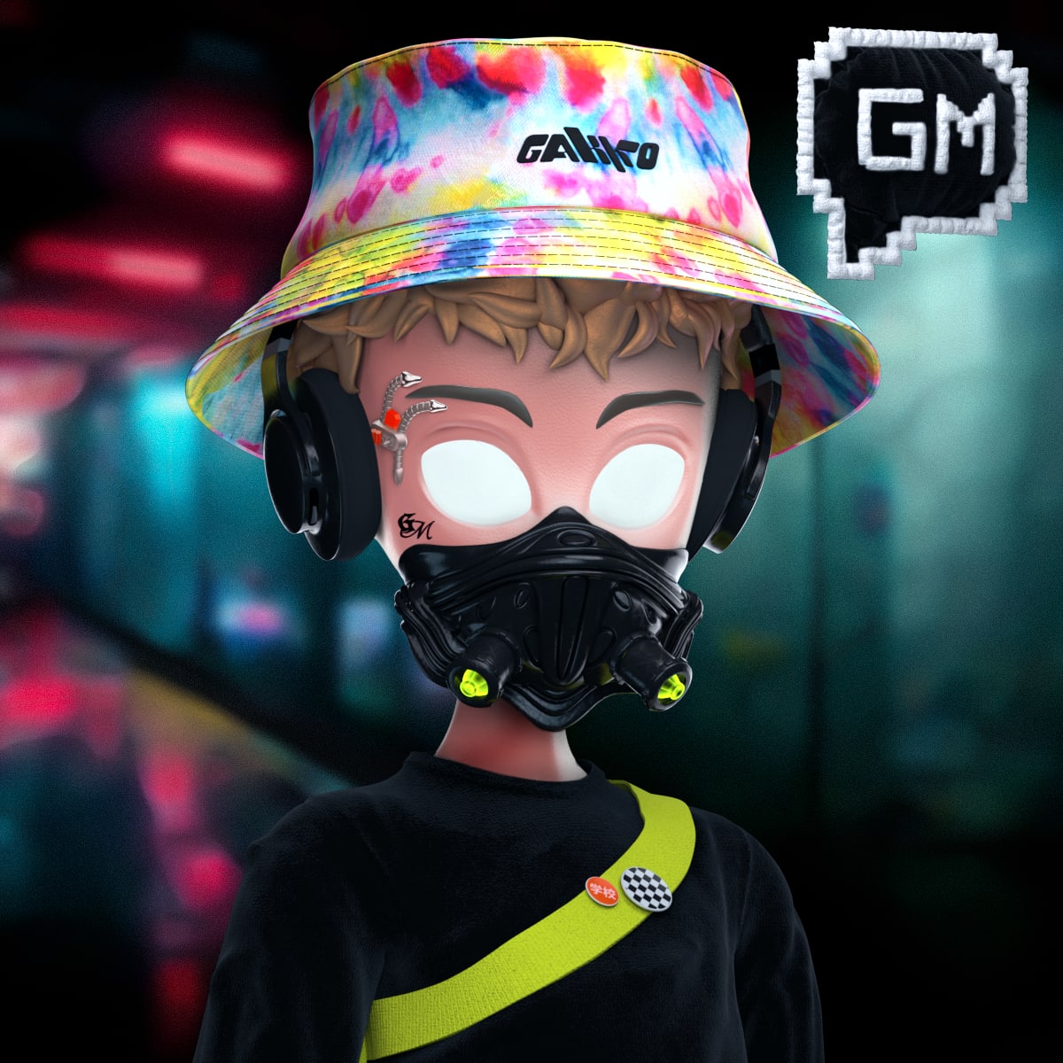 pixelord's tweet photo. Thank you @gakkoverse for this incredible 1/1! 
Ngl low-key bullish on project! my frens work on art there, legit team https://t.co/7bpvsiDpcQ