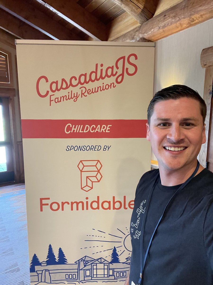 It’s been a great Day 1 here at #cascadiaJS meeting folks and listening to the speakers. One of my favorite features to this conference is that it’s extremely family friendly. <a href="/FormidableLabs/">Formermidable</a> is the sponsor for free on-site childcare for all attendees.