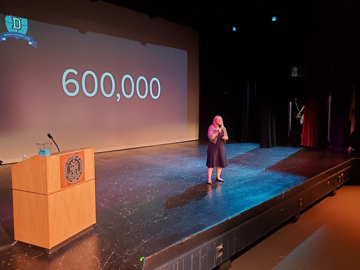 DenvilleSchool's tweet photo. It was great to be back together for our annual staff convocation at @CCM_edu - thank you to @CCMProud @DenvilleEducat1 @denvillepd @BlueRidgeWinery @Mike_Andersen @sandycullis https://t.co/eWbBnMtUsy