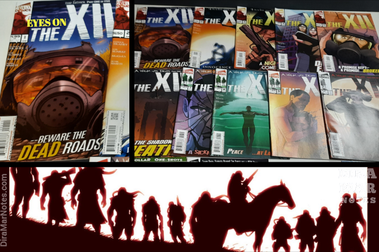 DiraMarNotes's tweet photo. EYES ON THE XII LIMITED SERIES Written by 
@PatrickTrahey  &amp; published by @ALTERNACOMICS

✅ Drama/Mystery/Horror/Thriller
✅ A Brutal Realistic Take on the Post-Apocalyptic theme
✅ Engaging Stories for Mature audiences

▶️ https://t.co/Wr0wh9eN5f

#TheXII #IndieComics https://t.co/PZPwJlfbvh