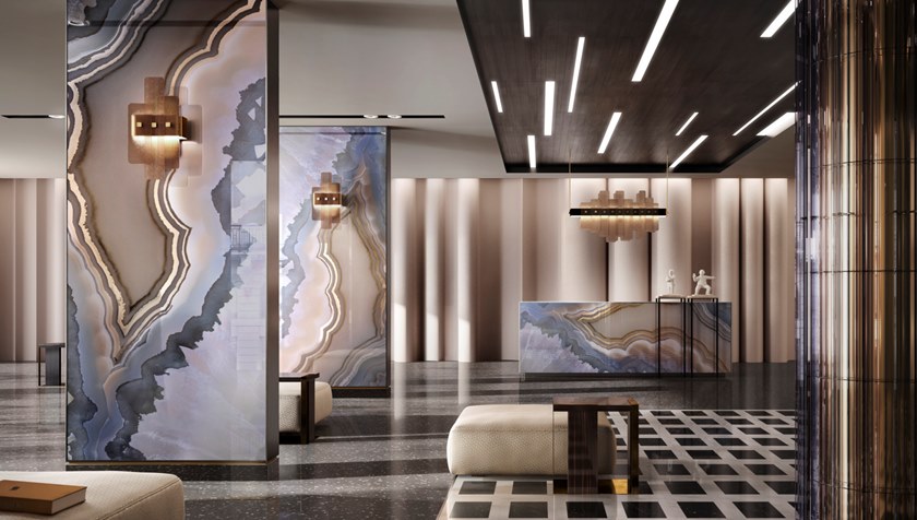 EBLInteriors's tweet image. Did you know that we are SICIS dealers? SICIS Vetrite rethinks the large-format slab with the introduction of metallic textiles and glass. No matter the application—walls, countertops, or furniture—your guests will adore this look!

#SICIS #SICISVetrite #GlassCladding