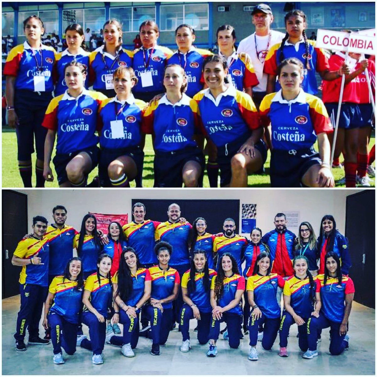 ¡DE BARQUISIMETO A CIUDAD DEL CABO 🇨🇴!

18 años pasaron desde el primer partido de una Selección Colombia femenina de rugby hasta hoy. 

Qué mejor regalo de mayoría de edad, que viajar a un Mundial por primera vez en la historia. 

¡VAMOS TUCANES! ¡EMPUJAMOS CON USTEDES SIEMPRE!