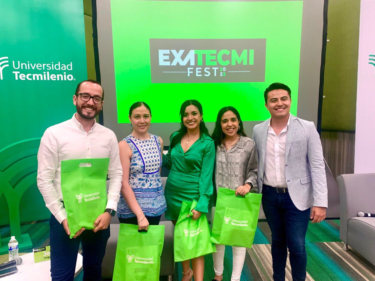 JOSEMAR87's tweet photo. Ayer tuve el placer de conducir 🎤el evento #EXATECMI FEST en @Tecmilenio campus #LasTorres. Agradecido por la oportunidad de conocer a tantas historias de egresados exitosos y descubrir que su paso por #TECMILENIO sigue impactando positivamente en sus vidas.
💚🙌🏼 https://t.co/PGBqn2fbJT
