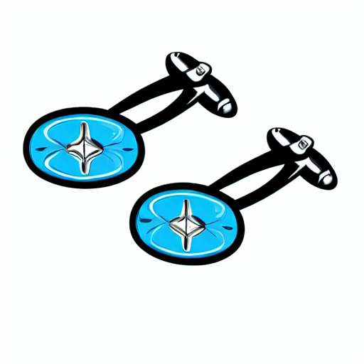 bmsleight's tweet image. #StableDiffusionDemo   
A few iterations from a simple sketch  
"pair of cufflinks blue gem logo vector"