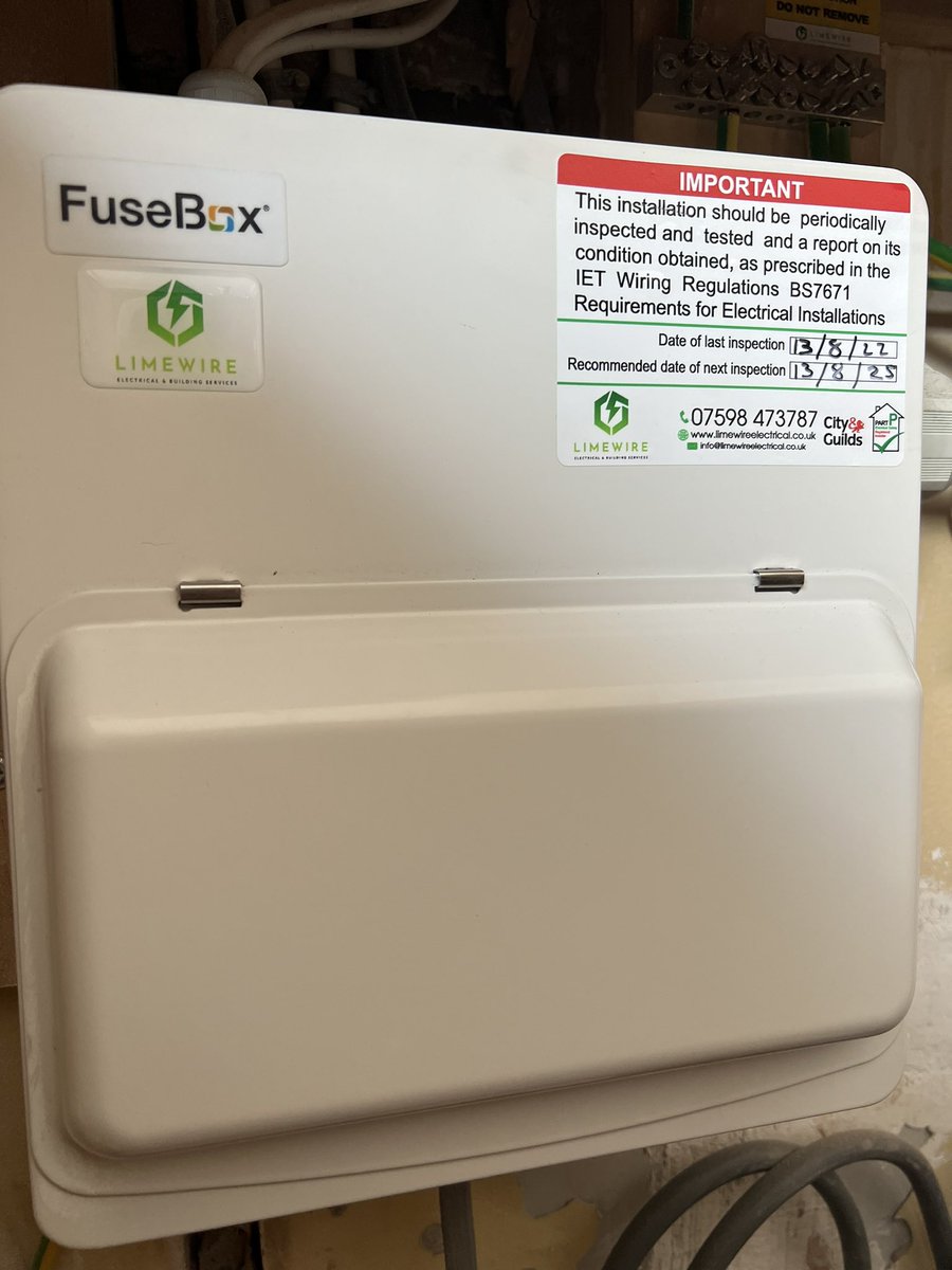 limewireelec's tweet photo. @blindwalton Hi Mr Walton, Paul here from Limewire Electrical https://t.co/Bm8GhXyRfE