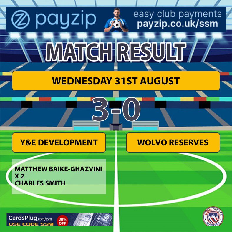 yandereserves's tweet photo. Back to back for Y&amp;E Dev!! The lads continued winning ways with a strong performance against Wolviston Reserves. Controlling the game and confidence is growing… All the best to @ReservesWolvo , see you in a couple of weeks #UTYAE https://t.co/oWsaCwZ9zD