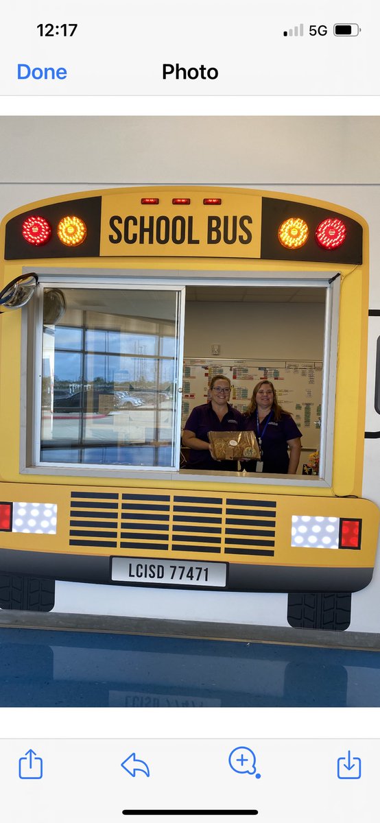 Leaman JH thanking Transportation for all their hard work.