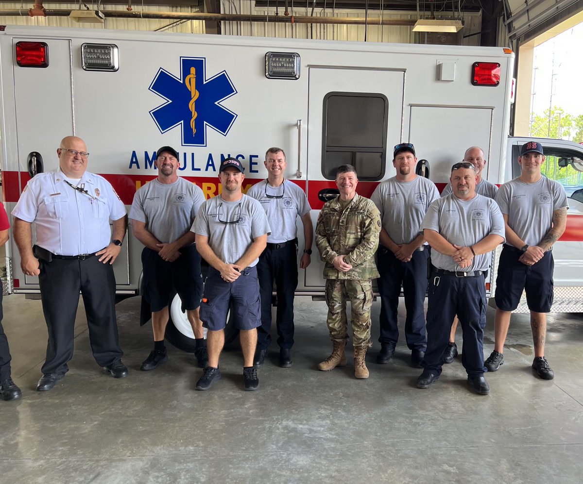 Great to talk with the First Responders at MOTSU today. Dedicated professionals committed to training and responding to any scenario to ensure the safety of the team and community.