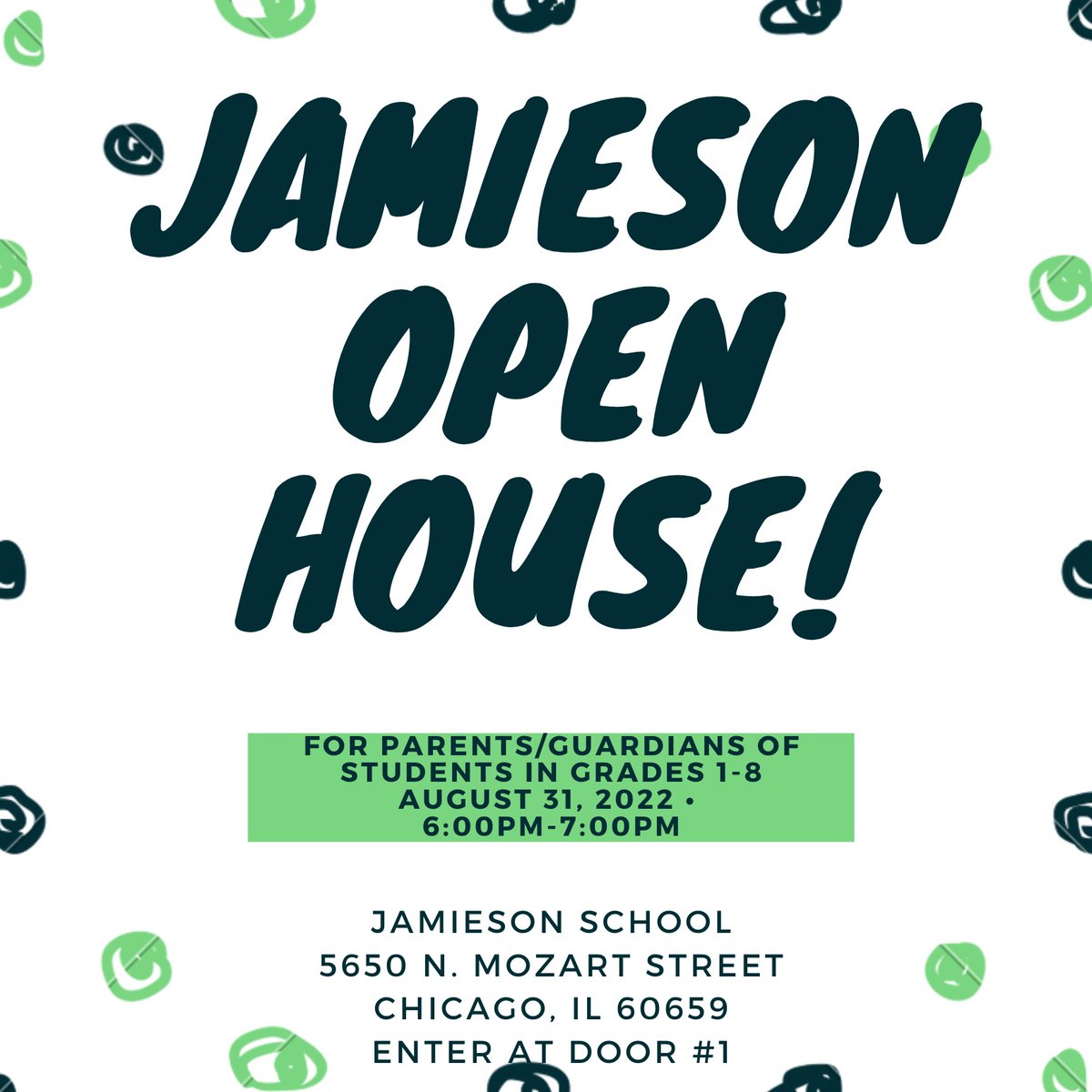 JamiesonSchool's tweet photo. See you tonight at our Open House! https://t.co/wYBtKBAAJc