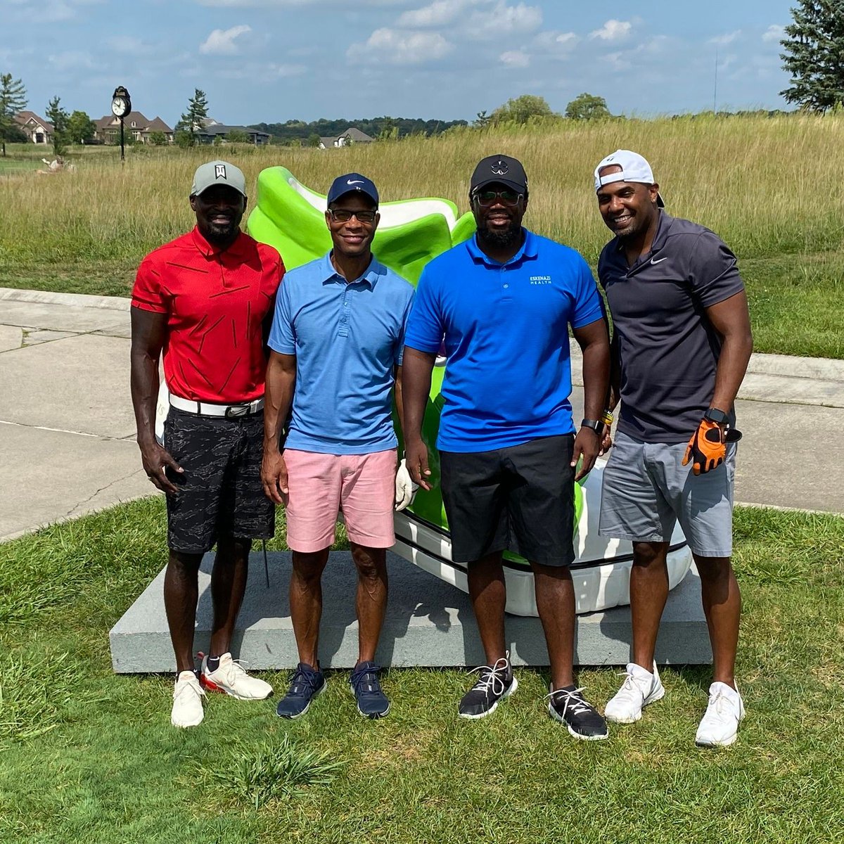 backonmyfeet's tweet photo. It wouldn't be a #BoMFindy get-together without the shoe! Our Indianapolis team has been busy lately. We just raised $179,546 at the 2022 White Lodging Golf Outing and our attendees had a fantastic time with a golf scramble, silent auction, lunch, and of course games! https://t.co/NYiUKTRzs6
