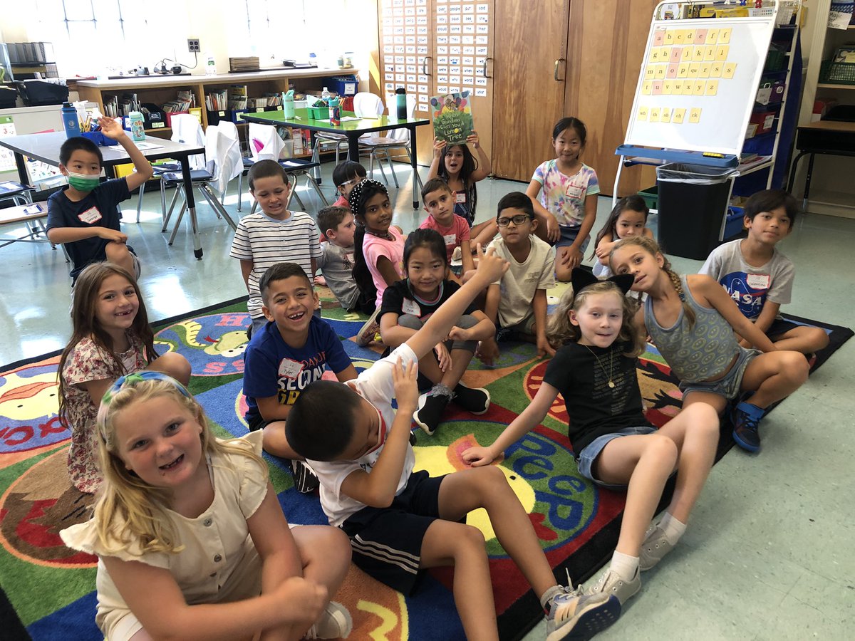Great start for this 2nd Grade class! “When Grandma Gives You a Lemon Tree” taught us about #growthmindset: When life gives you lemons, make lemonade! It’s going to be a great year! #ewlearns <a href="/NorthSideEW/">North Side School</a>