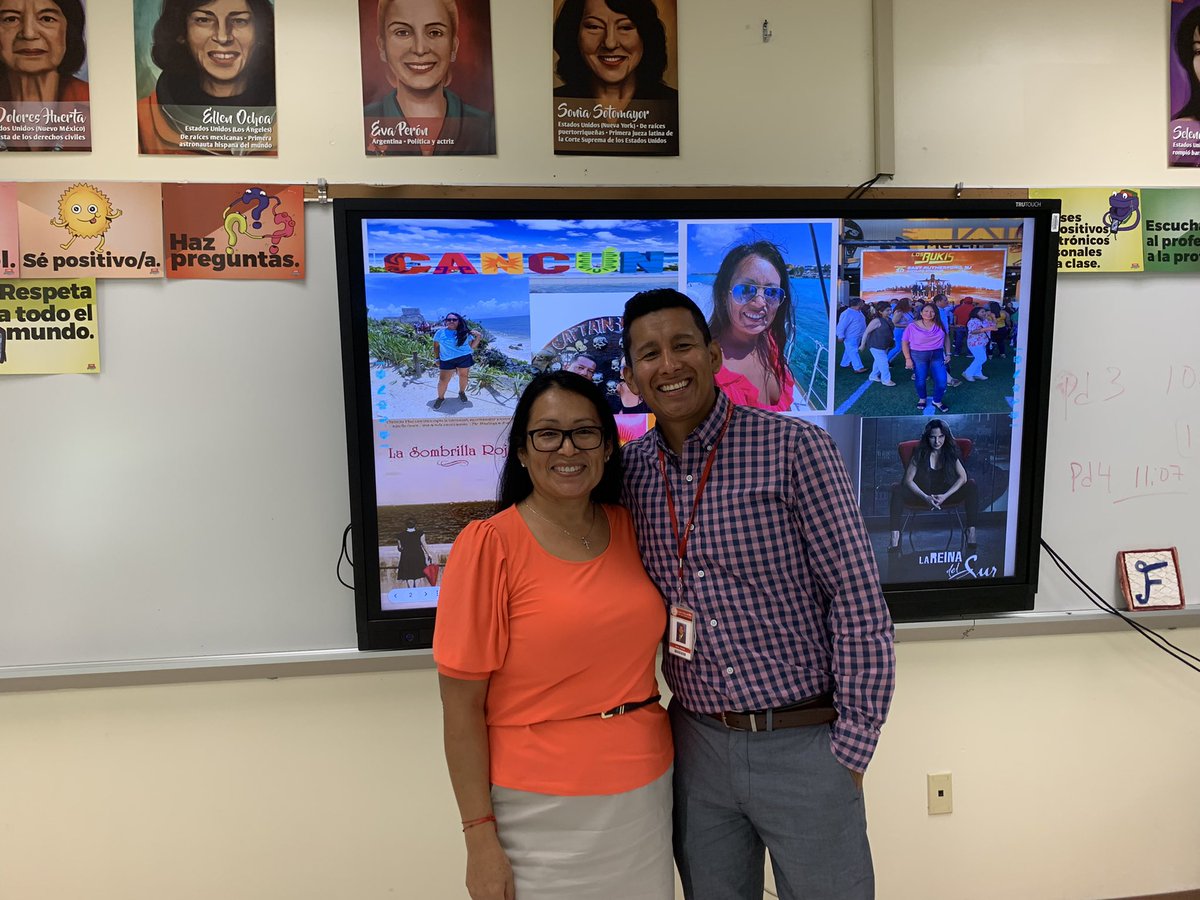 Our World Language teacher team had the best first day welcoming their students and supporting one another! #ewlearns #teamworkmakesthedreamwork