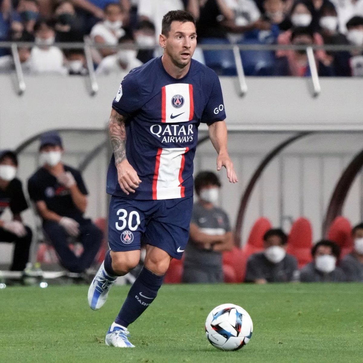 🔎 | FOCUS

Lionel Messi produced a standout playmaking performance as PSG beat Toulouse 3:0 this evening:

👌 91 touches
🅰️ 2 assists
🎁 3 big chances created
🔑 4 key passes
👟 55/66 accurate passes
💨 2/5 successful dribbles
📈 9.1 SofaScore rating

🔥🔥

#TFCPSG