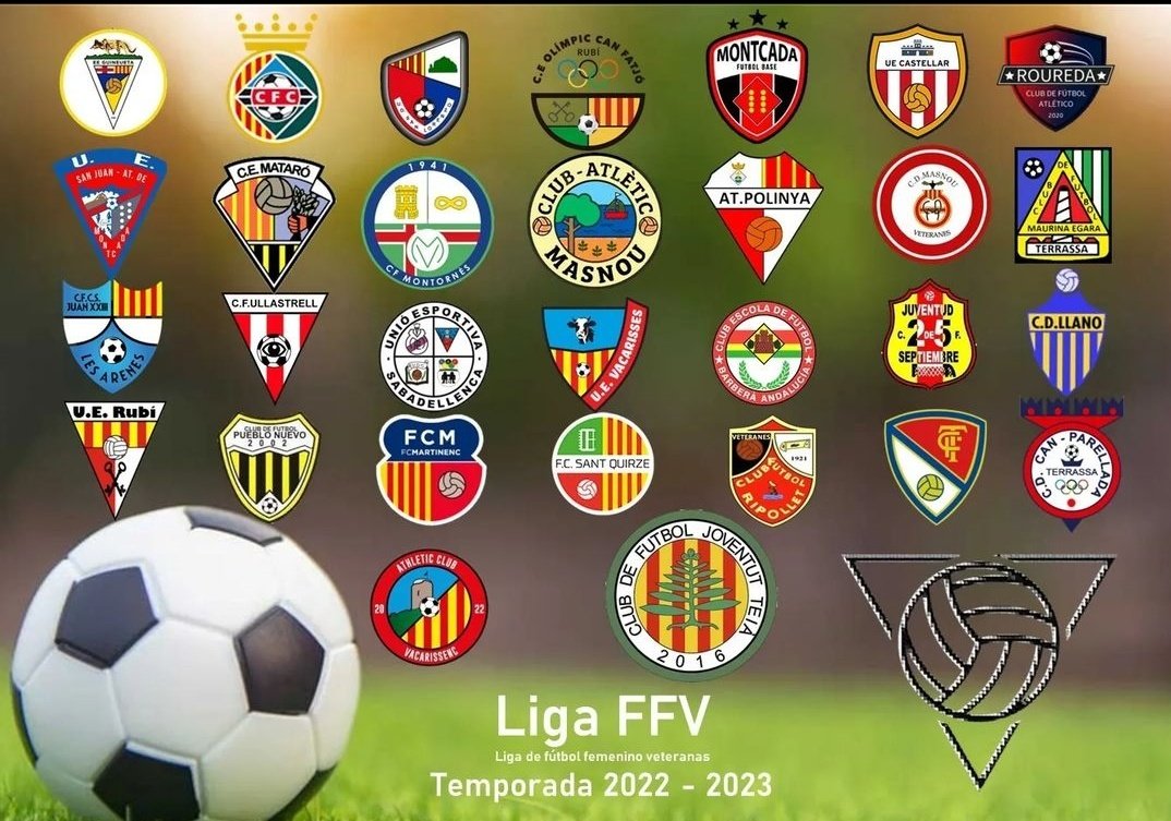 Parlem d'Esports Mataró (@parlemdesports) on Twitter photo ⚽️ Todo listo para la liga Fútbol Femenino veteranas 2022-2023, este año con representación del #Maresme CE Mataró, <a href="/atmasnou/">Club Atlètic Masnou</a> CF Joventut Teia, y <a href="/cdmasnou/">Club Deportiu Masnou</a> 👍💪 mucha suerte chicas 👧🏻 #veteranas #futbolcat #maresme #Mataró #masnou #teia #LFFV ⚽️ Todo listo para la liga Fútbol Femenino veteranas 2022-2023, este año con representación del #Maresme CE Mataró, <a href="/atmasnou/">Club Atlètic Masnou</a> CF Joventut Teia, y <a href="/cdmasnou/">Club Deportiu Masnou</a> 👍💪 mucha suerte chicas 👧🏻 #veteranas #futbolcat #maresme #Mataró #masnou #teia #LFFV