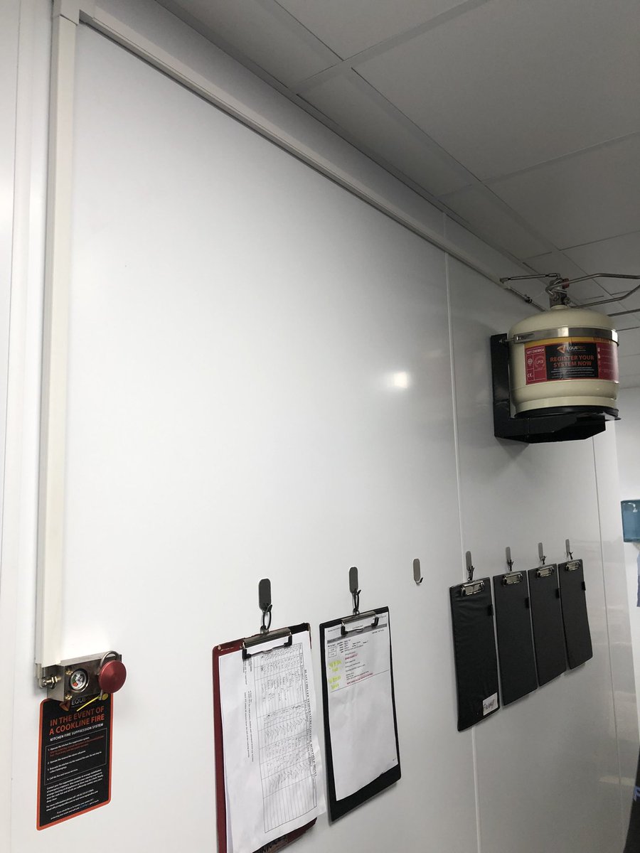 Great day on the tools today installing world class kitchen fire suppression systems at the lovely Bowfield Hotel. If you’d like to protect your people, business and building from fire get in touch!