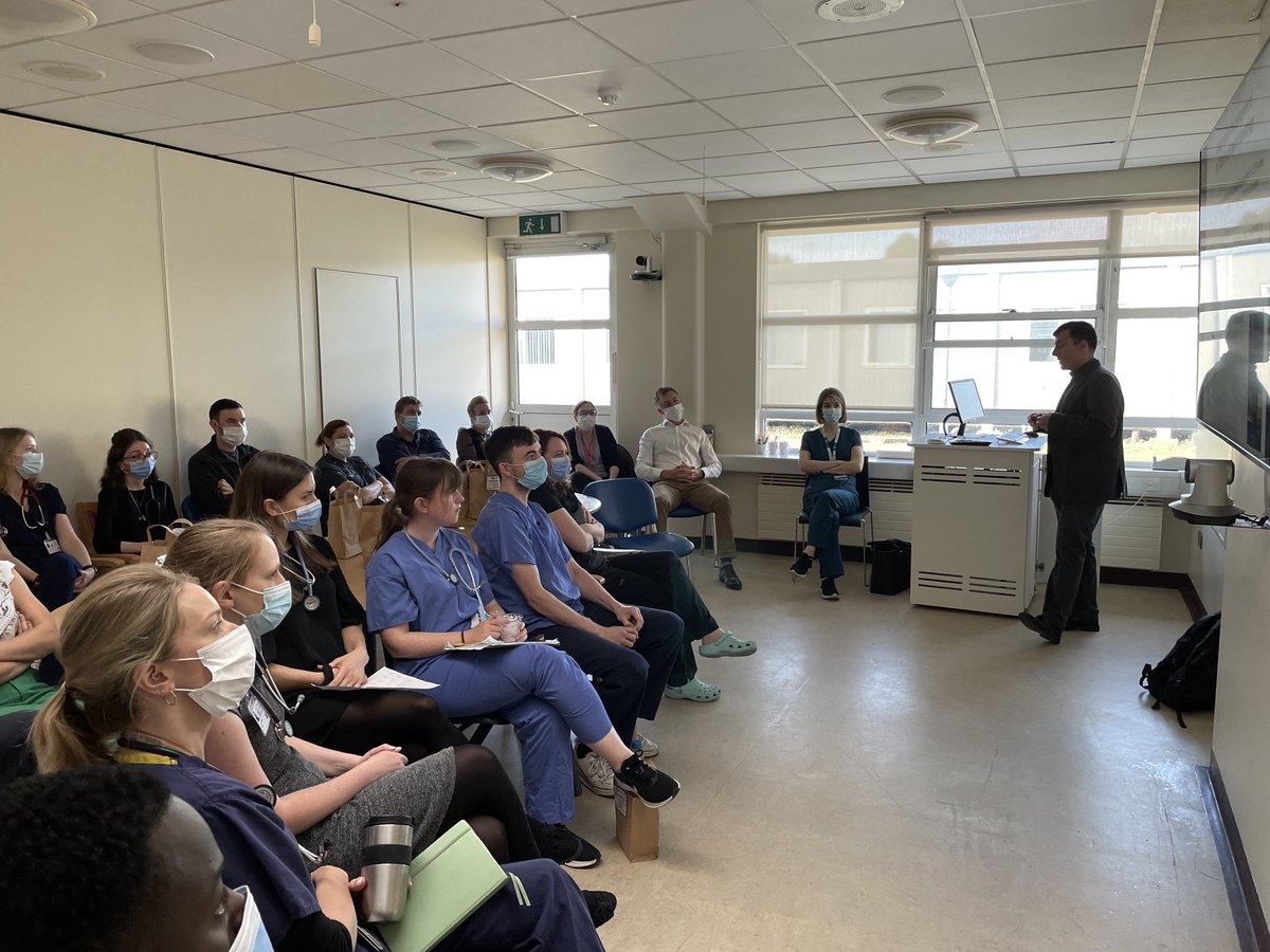 Sean Kennelly (@spkennelly) on Twitter photo Delighted to have @ProfOrtuno, our new <a href="/TCDGerontology/">TCD Medical Gerontology</a> discipline lead at our <a href="/wearetuhf/">Tallaght University Hospital Foundation</a> age-related healthcare medical journal club this morning. Full house for our special guest! Delighted to have @ProfOrtuno, our new <a href="/TCDGerontology/">TCD Medical Gerontology</a> discipline lead at our <a href="/wearetuhf/">Tallaght University Hospital Foundation</a> age-related healthcare medical journal club this morning. Full house for our special guest!