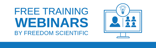 Want to learn how to format documents more efficiently with JAWS? Join us Thursday, September 15 at Noon ET for a live webinar on Using styles in Microsoft Word with JAWS. #FreedomScientificTraining
bit.ly/3Jlwike