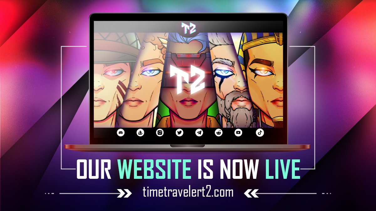 TimeTravelerT2's tweet photo. β‘οΈCheck out the new update: https://t.co/tLCqcBRg0x
And stay tuned for upcoming events π₯
#timetravelert2 #NFT #NFTCommmunity #Opensea #Crypto #blockchain #metaverse #nftart #timetravel #timetraveler #timeless #nftsales #paralleltimelines #Ethereum #NFTGiveaway #WLSpots https://t.co/a37NI81SSm