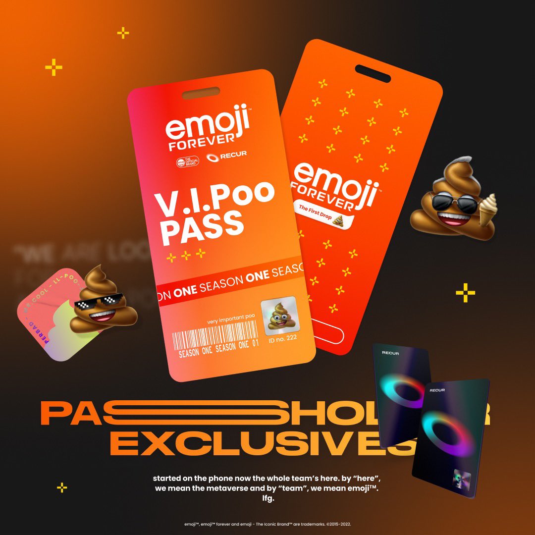 1st V.I.Poo Pass giveaway is comin in hot and steamy ♨️

imma poo of the poople so imma share the 🤎 by giving out 5️⃣ of my nfts fo FREE, yes FREE 👀

1️⃣ LIKE
2️⃣ FOLLOW <a href="/nftsareshitty/">Barry Dingle</a> 
3️⃣ RETWEET
4️⃣ TAG a 💩-head

let's see who's really down with the brown 👊

~ Barry 💩