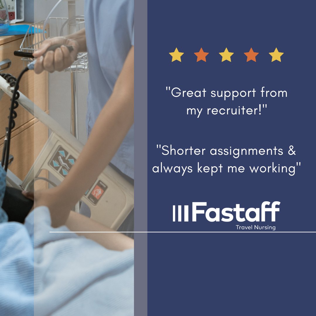 fastaff_nursing's tweet photo. See why so many nurses choose Fastaff as their main agency for their travel careers. Join in: https://t.co/d5skbf8OLi https://t.co/ou5u0HH61J
