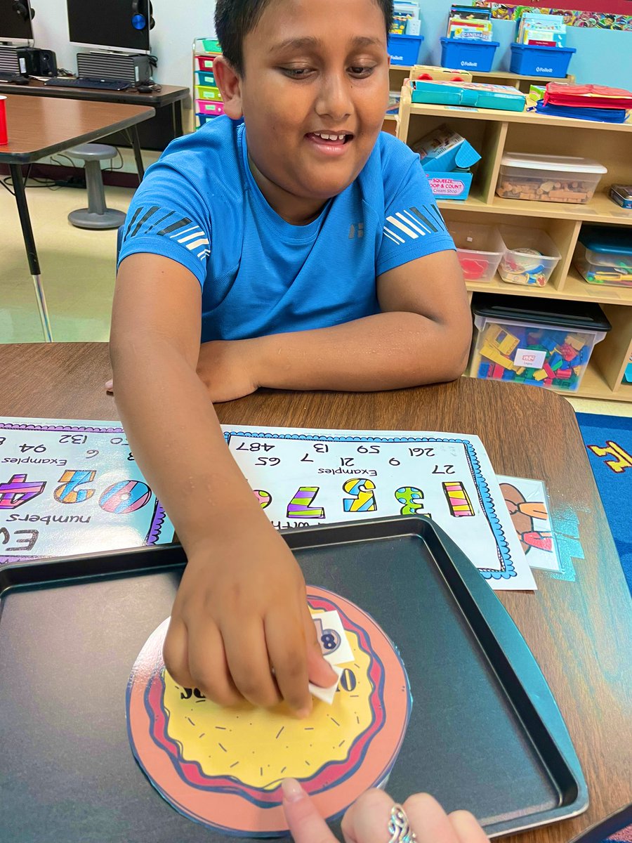 LeeAnna_2013's tweet image. We loved working together to make our odd &amp;amp; even pizzas!! 🍕 #LifeInALE  @NISDRabaES @NISDSpecialEd
