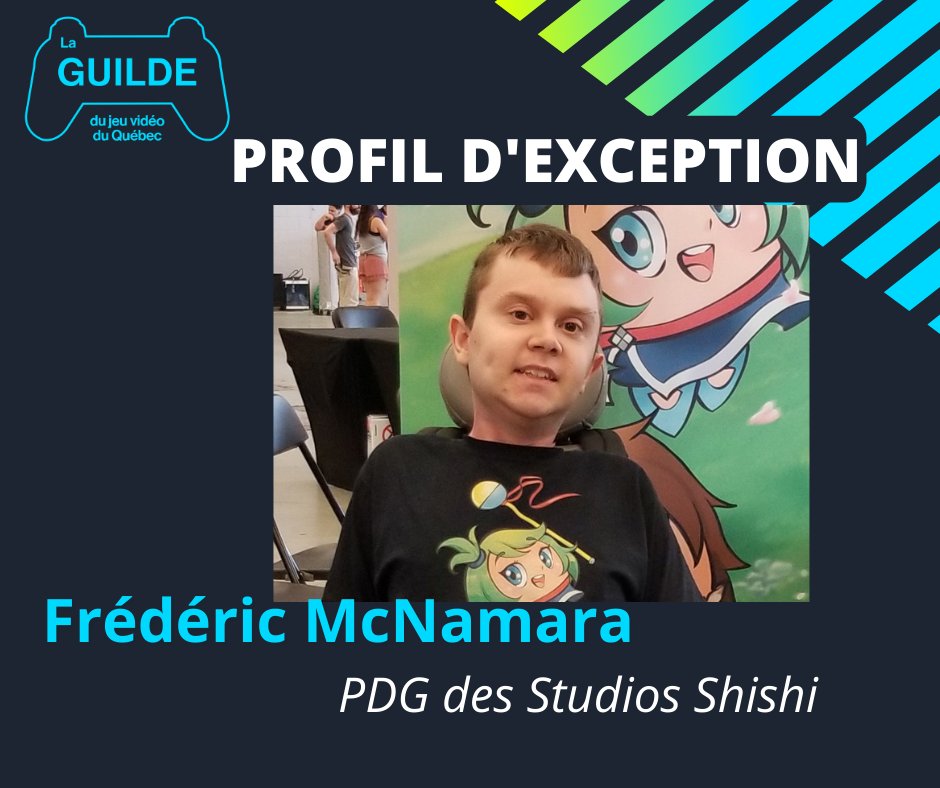 [ ⭐PROFIL DEXCEPTION⭐]
Frédéric McNamara a fondé <a href="/ShishiStudios/">Shishi Studios</a>, un studio indépendant souhaitant faire une différence!
👉 Lisez l'article ici--> laguilde.quebec/fr/frederic-mc…