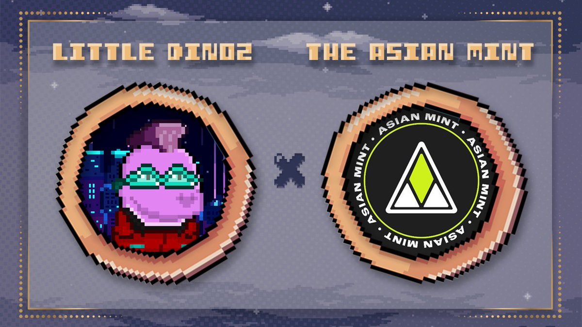 ππ (@am_n3twork) on Twitter photo π The Asian Mint π€ Little Dinoz π₯
π Little Dinoz Whitelist Giveaway π
3x WL spots up for grabs!
To Enter:
β£ Follow <a href="/asian_mint/">The Asian Mint</a> & @LittleDinozNFT
β£ Like + RT this post
β£ Tag 3 friends
β° Winners in 48 hours π The Asian Mint π€ Little Dinoz π₯
π Little Dinoz Whitelist Giveaway π
3x WL spots up for grabs!
To Enter:
β£ Follow <a href="/asian_mint/">The Asian Mint</a> & @LittleDinozNFT
β£ Like + RT this post
β£ Tag 3 friends
β° Winners in 48 hours
