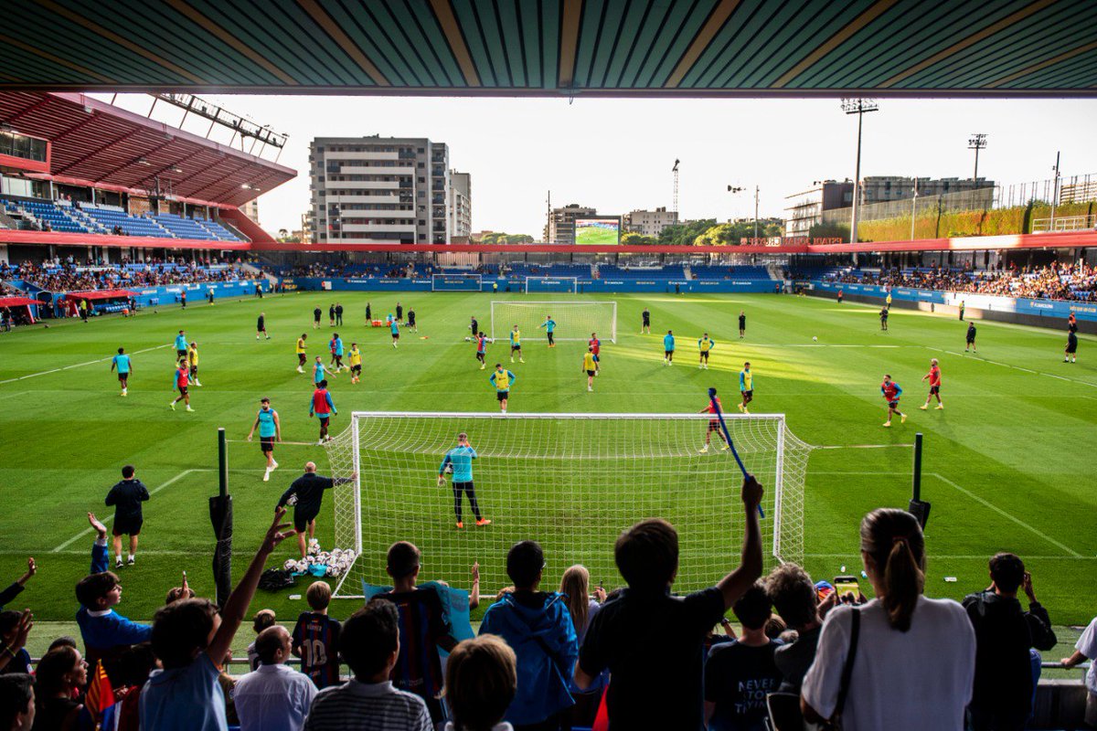 FCBarcelona_es's tweet photo. Bonitas vistas 👀 https://t.co/sPMwvsOORE