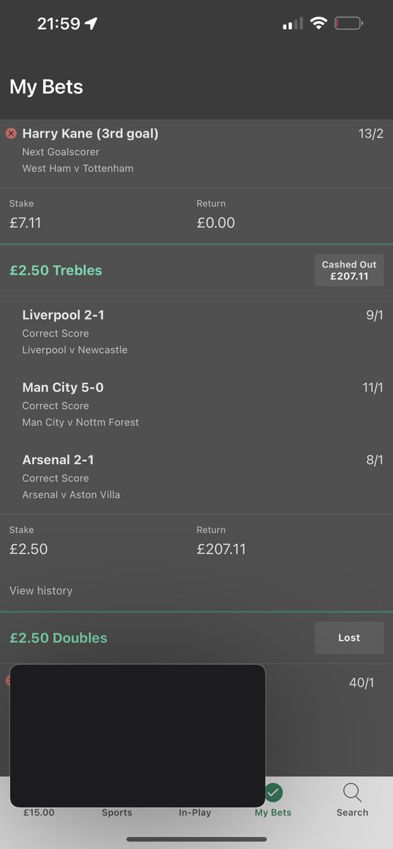 As close as they come. A great cash out nonetheless!