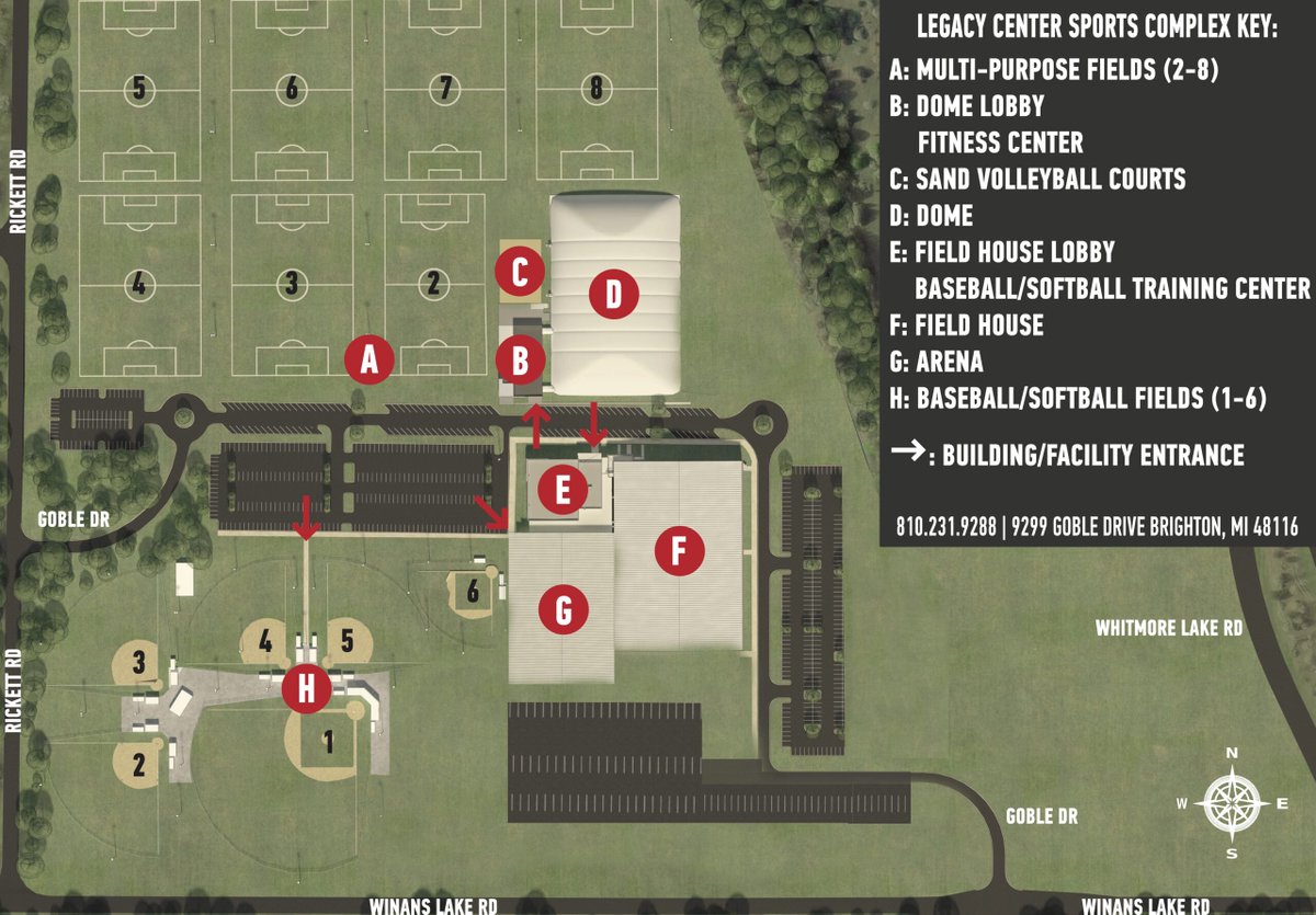 🚨 UPDATE🚨

Due to power outages, our match with Syracuse will be moving outdoors tomorrow at Legacy Center to FIELD 5 at 5pm (see below). Fans can park in the lot closest to Field 4 (no parking on Rickett Rd.).

Map: goo.gl/maps/tYC8ggVRV…

#EMUEagles | #1Team1Heartbeat