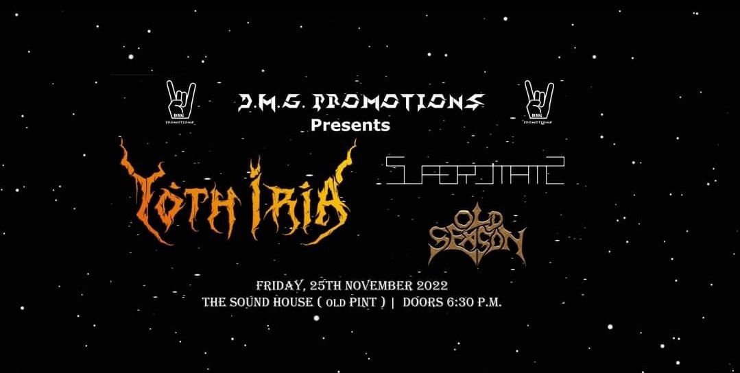 We are pleased to announce that we will be supporting Greek Black Metallers Yoth Iria in Dublin. #dublinlivemusic #irishmetal #greekmetal #epicmetal #blackmetal