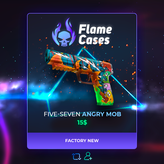 Are you ready?
Giveaway Time!

⌛ 48H Giveaway!

✴️ Five-Seven Angry Mob ✴️

To Win:
💥Follow Us
💥Retweet this post
💥Tag 2 friends

#csgogiveaway #csgo #csgoskins #csgockin #CS  #Flamecases #csgoskinsgiveaway #csgocases #csgocase #csgoskinsfree #csgoskinsgiveaway