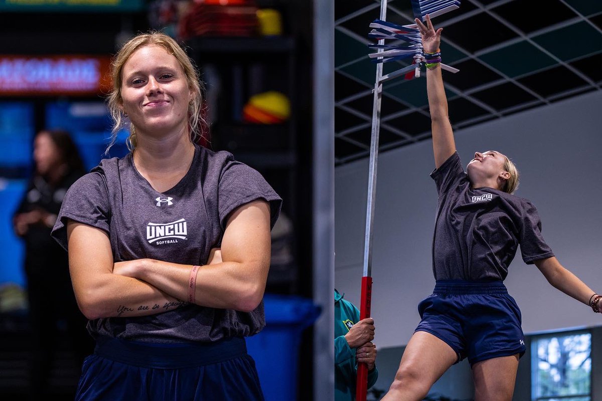UNCWsoftball's tweet photo. (Weight)ing on softball season🏋🏻‍♀️

@UNCWSportsPer x #Team39 https://t.co/4aqOf8aWdL