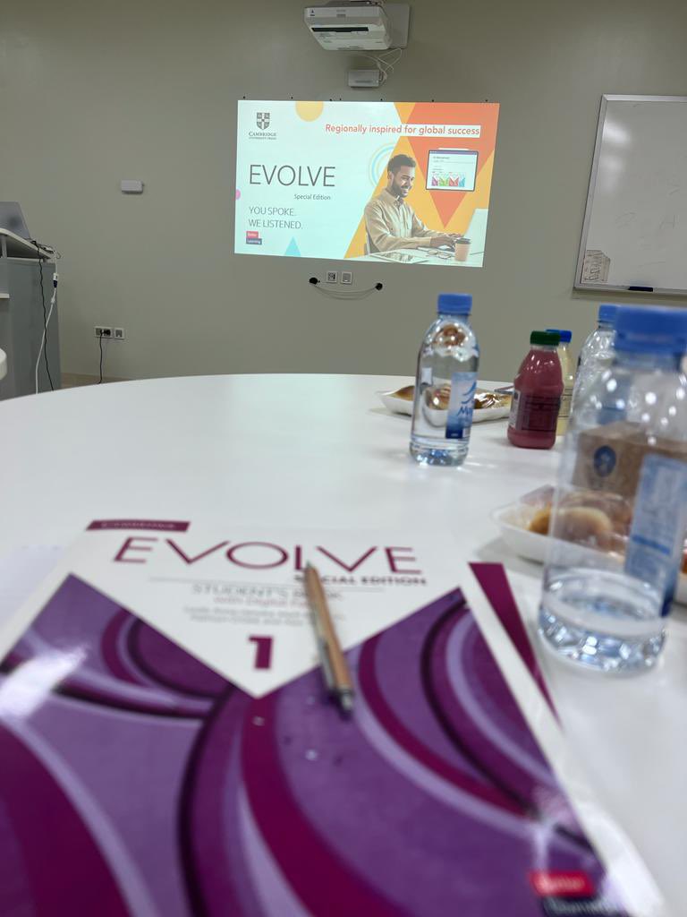 Thank you (Cambridge university press &amp; assessment) team for coming and delivering a great session at #uoh