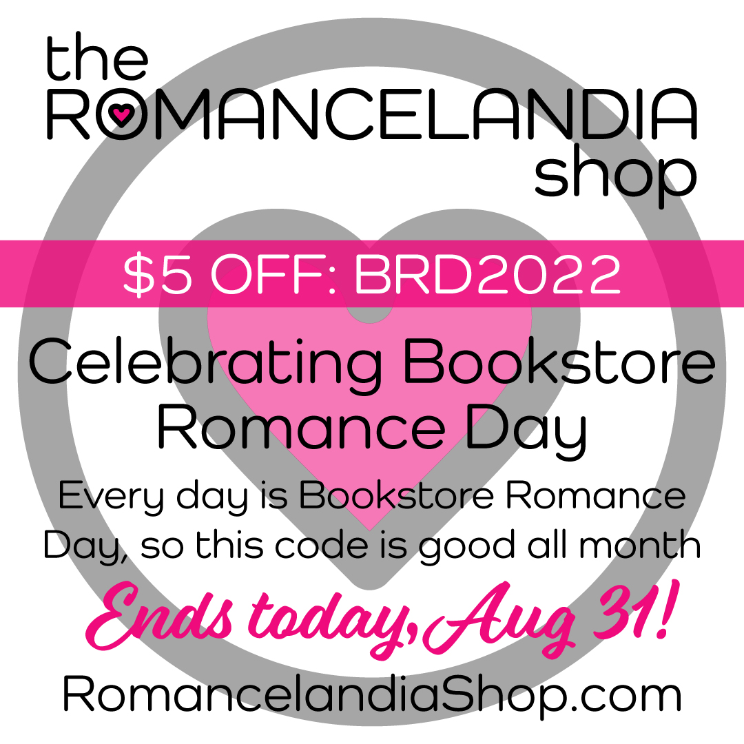 rom_shop's tweet photo. Still celebrating #BookstoreRomanceDay? I mean... of course we are. 🥰📕💕

Remember: Today, Weds Aug 31 is the last day to use coupon code BRD2022 to get $5 off in the shop. Use it on anything, but use it todaaaaay!💌

https://t.co/2vjZBYnUpC https://t.co/4BaCwRKvPH