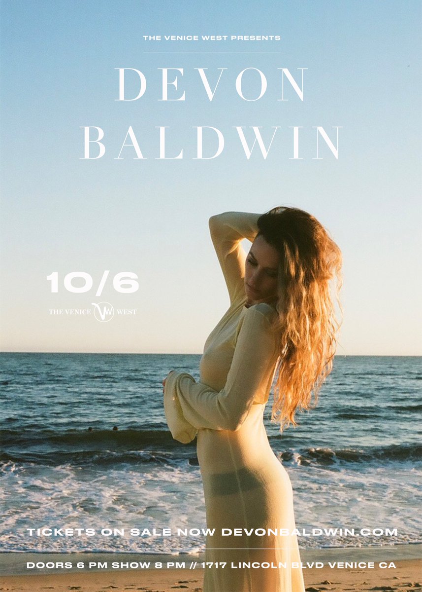 for all my westside bitches that know me best...ticketweb.com/event/devon-ba…