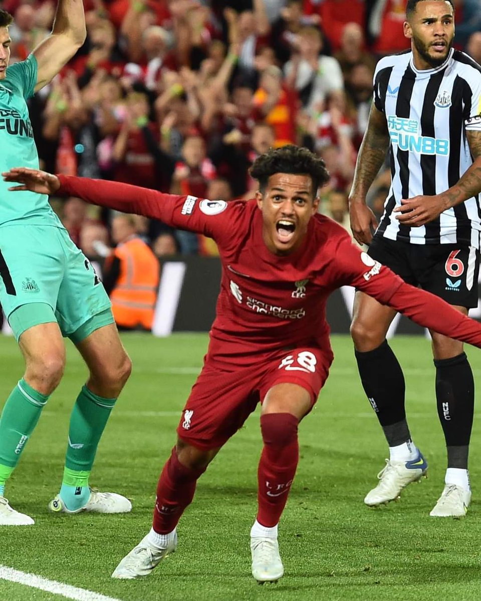 Offsider11's tweet photo. Fabio Carvalho got that #Liverpool DNA! 🔴🔥

#LIVNEW https://t.co/d2hOH2mZjw