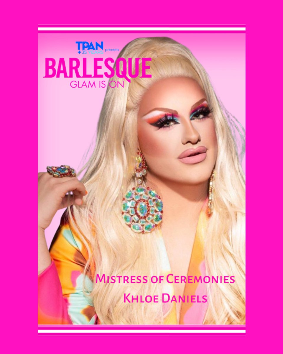 Join us tomorrow at Sidetrack The Video Bar (3351 N Halsted St) at 7 PM for the kickoff of Barlesque. Khloe Daniels, Mistress of Ceremonies will introduce this year's bars, performers, and choreographers. No cost to attend. tpan.com/barlesque
⁣