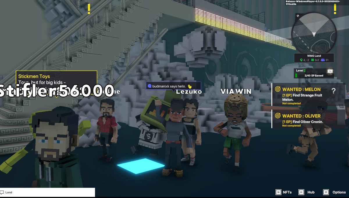budmanixk's tweet photo. @TheSandboxGame @warnermusic I just participated in the #SandboxAlphaS3Giveaway for a chance to win 500 SAND! Found Spinnin Record’s Rog3r, check out my screenshot below!
👇

bdjhbbdbd https://t.co/dVceWuwdJL