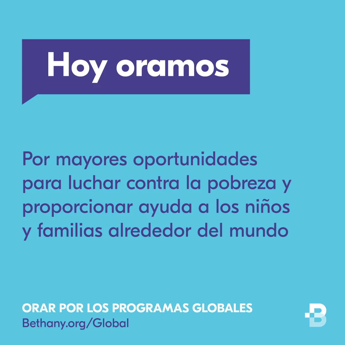 Únete a nosotros en la oración mientras seguimos protegiendo a los adultos y niños vulnerables. Juntos, podemos cuidar de las familias, los refugiados, los huérfanos y otros necesitados en todo el mundo. 🌏